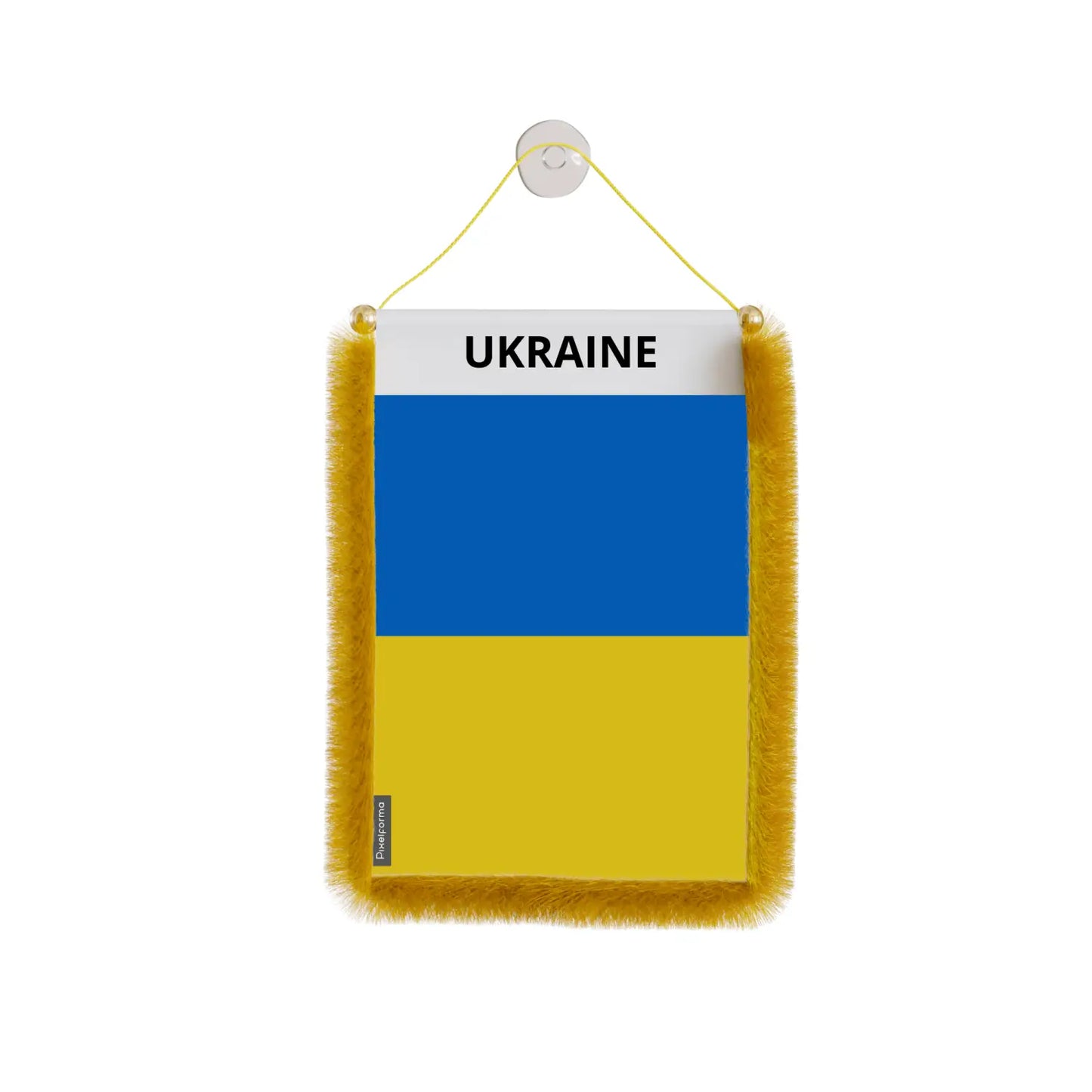 Fanion Voiture Drapeau Ukraine-0