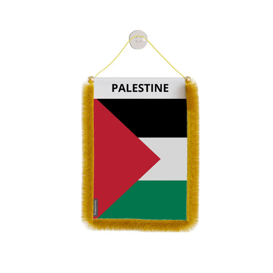 Fanion Voiture Drapeau Palestine-0